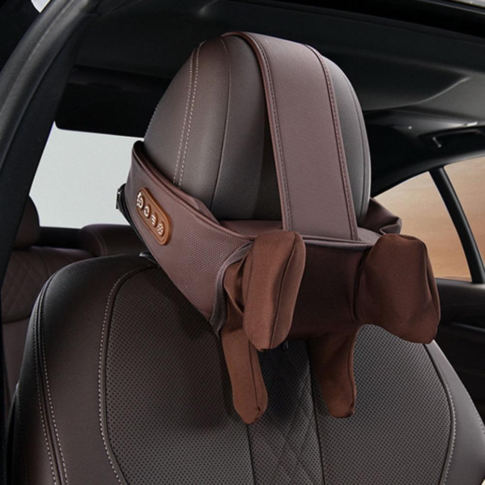Multi-functional Car Massage Pillow Heated Cervical Massage Tool for Vehicle Home Office