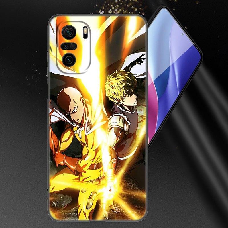 Чехол для телефона с аниме One-Punch Man для Xiaomi Mi POCO X3 NFC GT M4 M3 12 11T 10T Pro A3 11 Lite NE 5G 12X 11i F3, мягкий черный чехол
