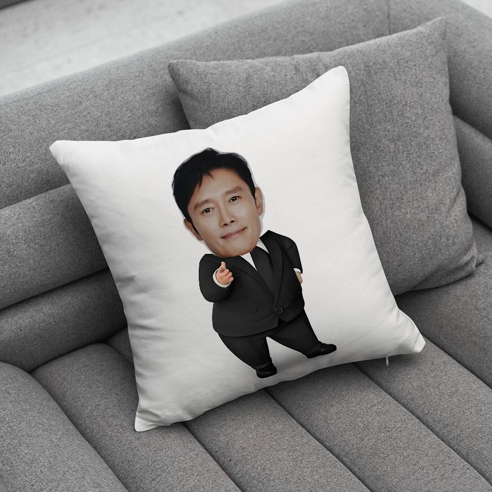 LLee Byung Hun Pink Bow Pillow Case Pillowcase Home Sofa Cushions Car Cushions Pillowcover Office Pillowshell Pillow