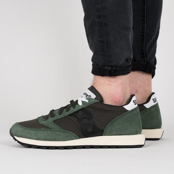 Кроссовки Saucony Jazz Original Vintage темно-зеленый/черный