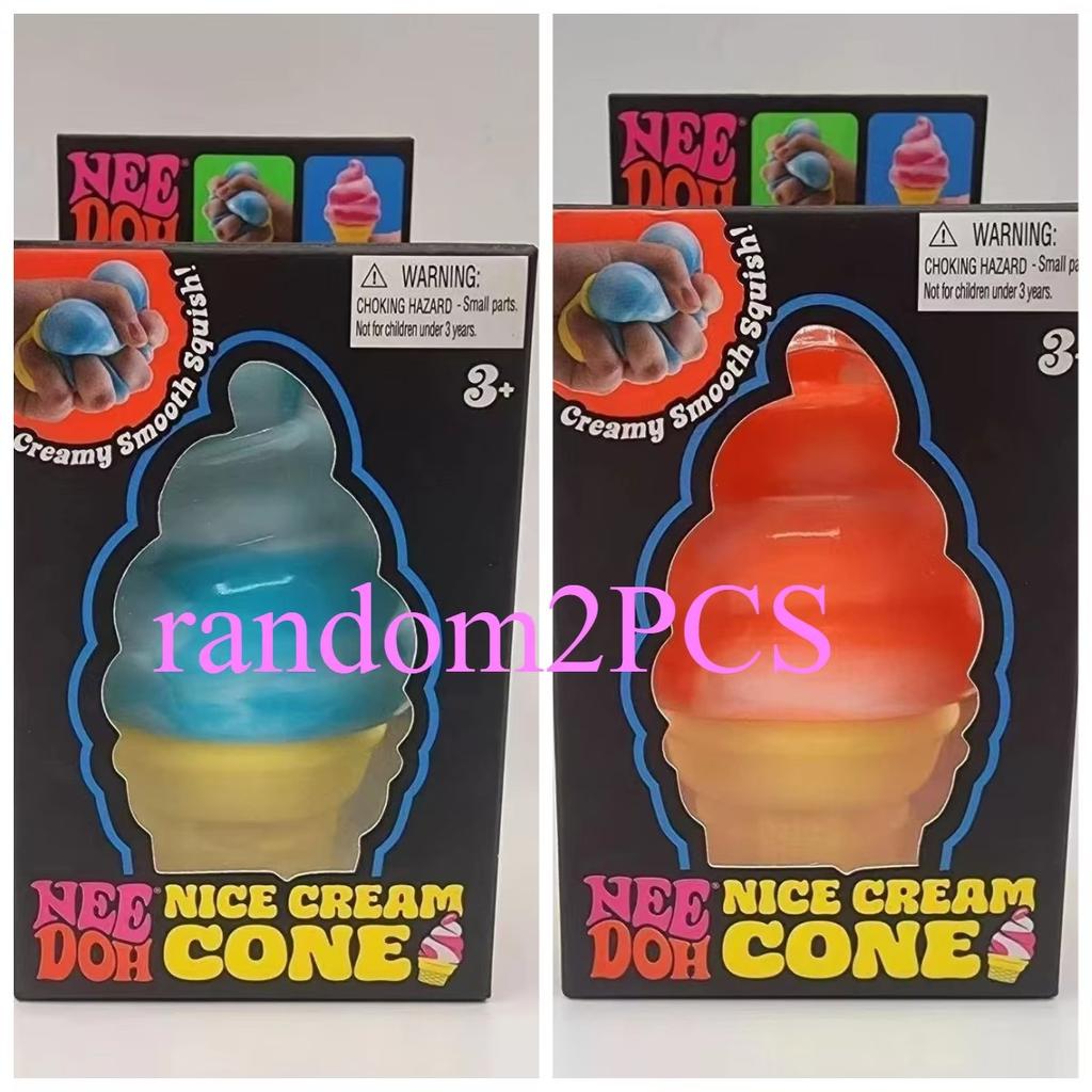 Schylling Needoh Ice-Cream Sensory Toys Stress Relieving Blocks Children's Puzzle Solving Venting Souvenir Pinching Relieving