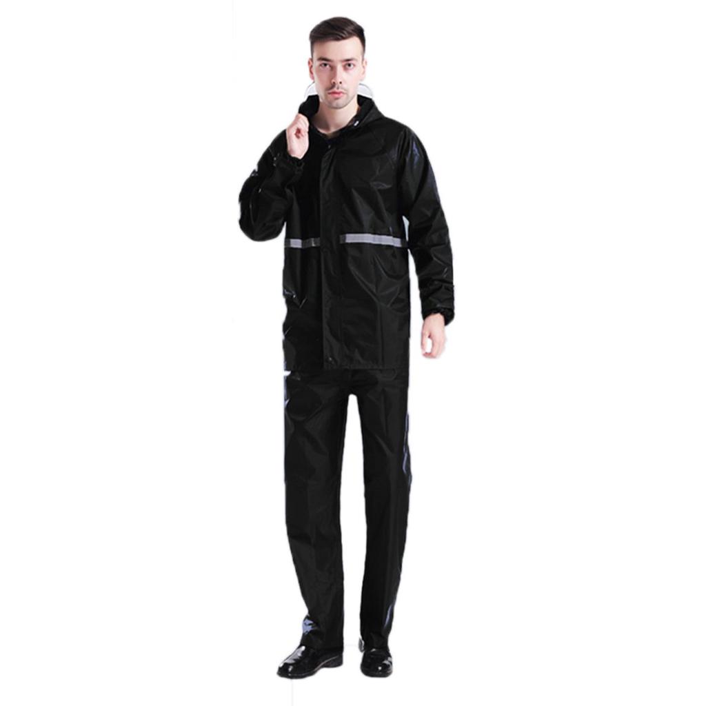 Breathable Outdoor Travel Raincoat Suit Impermeable Women/Men Hooded Rainwear