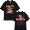 Хилари Дафф The Lucky Me Tour 2026 Печатная Футболка Унисекс Женская Мода Эстетичная Одежда Футболки Винтажная Свободная Хлопковая Футболка