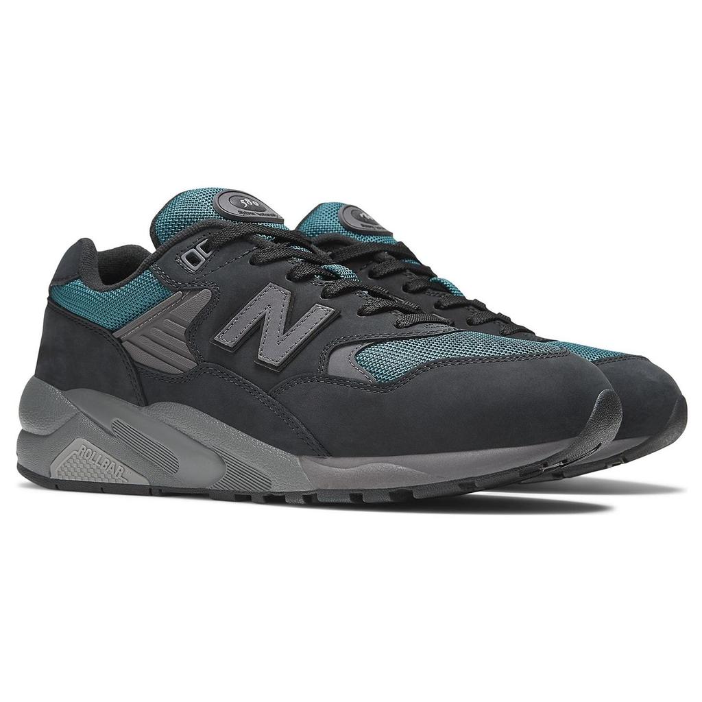 New Balance Черные винтажные бирюзовые кроссовки унисекс 580 Magnet MT580VE2