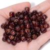 cylindrical resin beads, color: cherry, 8x7mm about 50 pcs