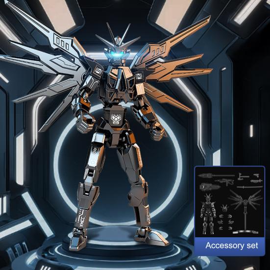 Подвижные суставы Робот Экшн-фигурка с аксессуарами Магнитная 3D-печать