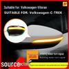 Sequential Turn Signal Light with Blue Tint for VW Viloran Rearview Mirror