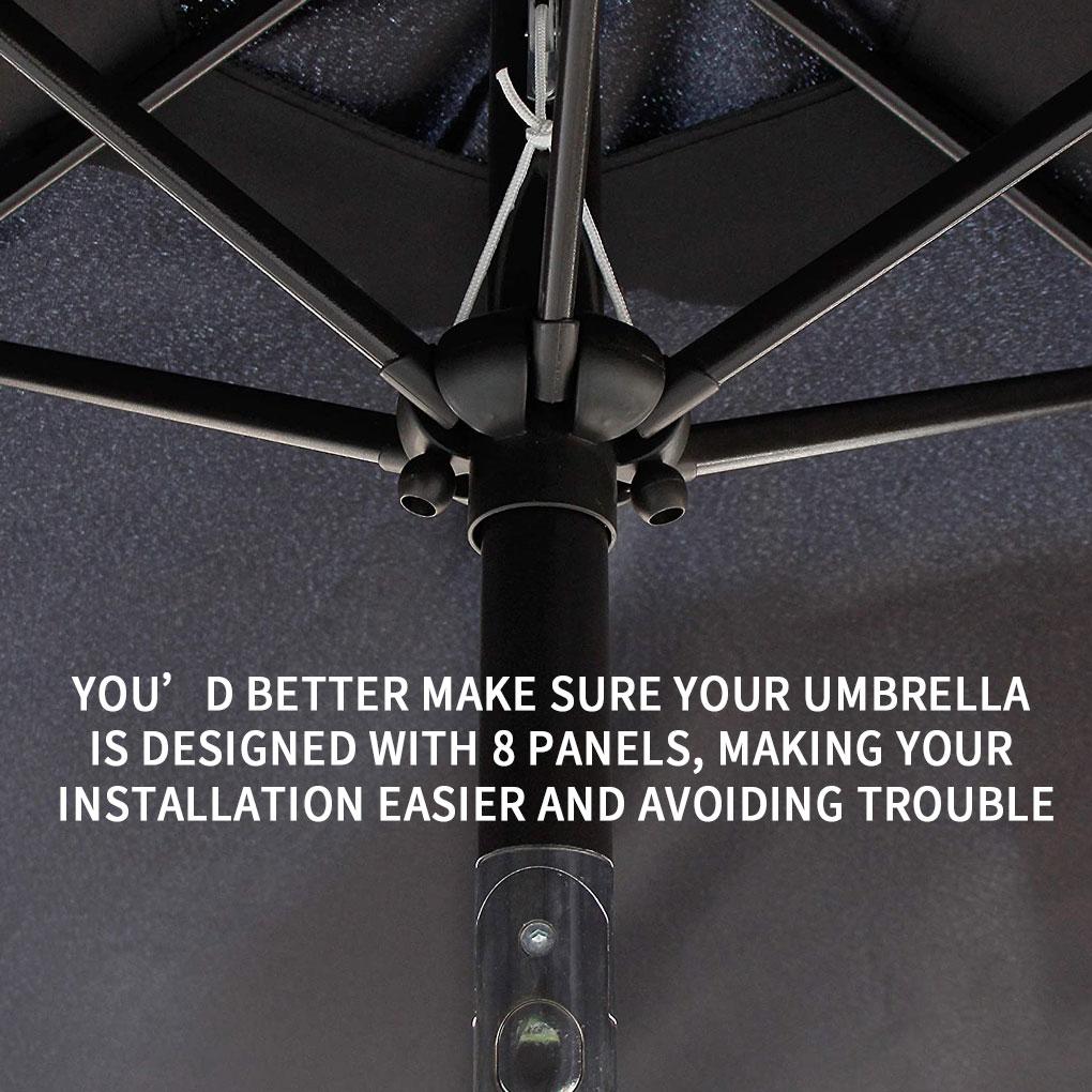 Садовый зонт для улицы, водонепроницаемый, садовый зонт для патио, защита от солнца