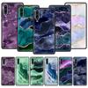 Rainbow Glitter Agate Marble Phone Case For Huawei P30 Lite P50 Pro P20 P40 Lite E P Smart Z 2021 Y6 Y7 Y9 2019 Y6p Y9s Cover