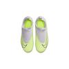 Nike Фантом DF AG Искусственный газон Синтетическая кожа Нескользящие Низкие Детские Футбольные Бутсы Серый Зеленый Детские DV3069-705