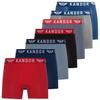 Kandor Mens Bambers Bamboo Boxer Shorts (Pack of 7)