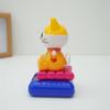 Lucky Cat Cat Fortune Decor Ornaments Bobblehead Cat Figurines Vivid And Lovely Solar Powered Lucky Cat Car Decoration