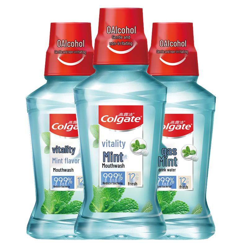 Colgate Vital Mint Освежающий ополаскиватель для полости рта, 3 упаковки
