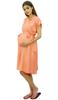 Bimba Maternity Robe Nursing Coverup With Side Shoulder Buttons Baby Shower