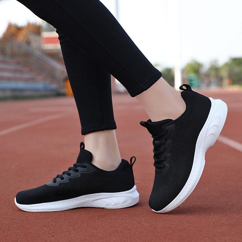 Women's Sneakers Comfortable Walking Shoes Sports Breathable Running Shoes Casual Tennis Sneakers Light and Slippery In Walking Running Shoes