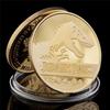 Souvenir Coin REPLICA Commemorative Coins Medallion Badges Coins Jurassic Park Dinosaurs Coins