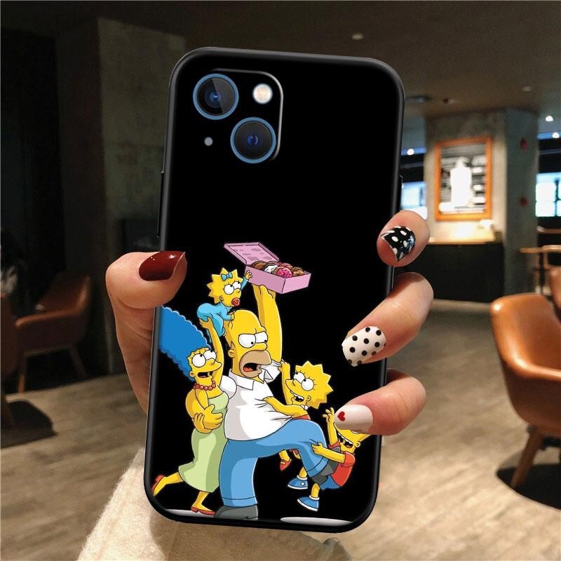 S-Simpsons Shell Phone Case for Samsung Galaxy Note 10 20 S23 S24 S25 Ultra FE Plus Edge Lite A02S A35 A07 A17