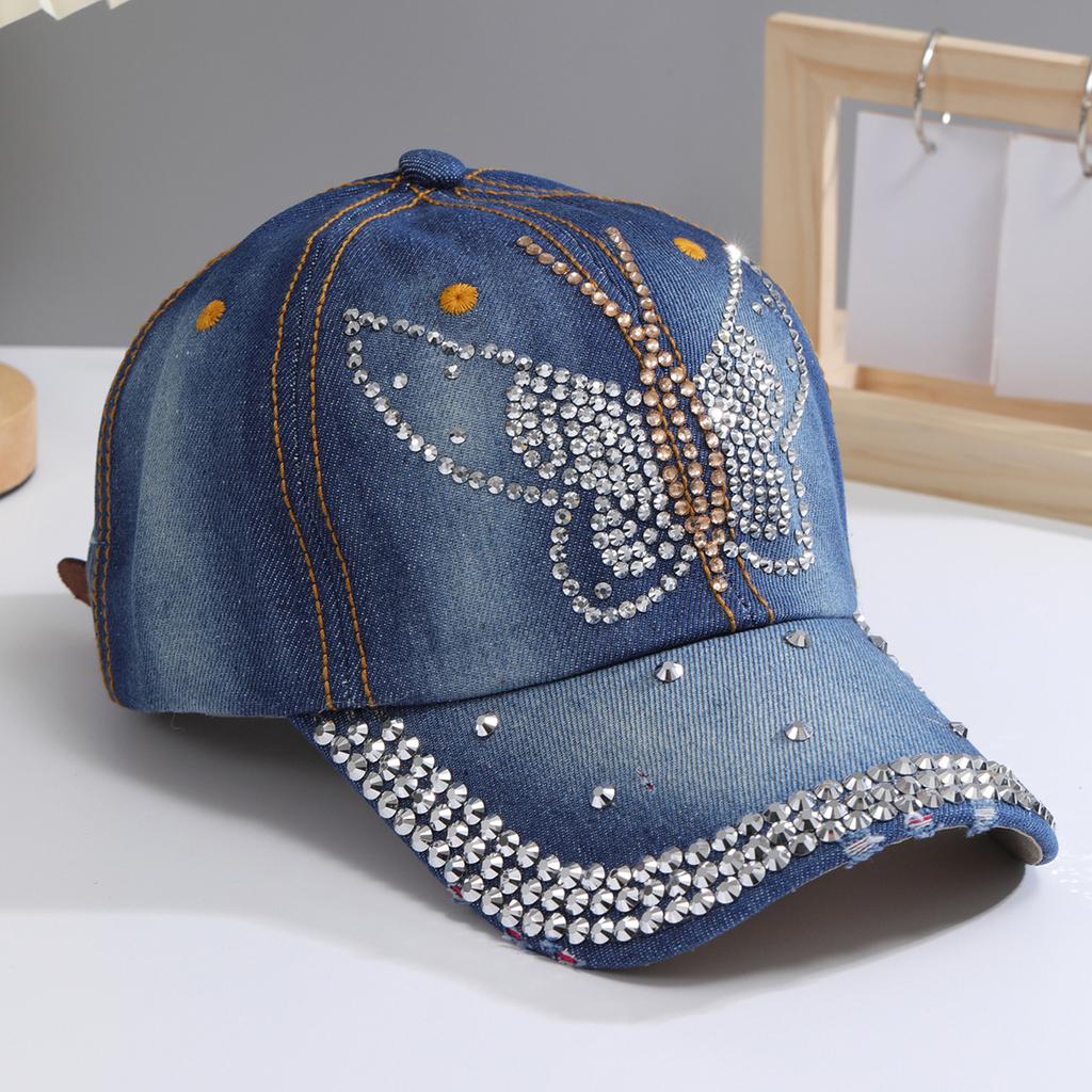 Летняя новая шляпа-корона женская кепка со стразами модная универсальная бейсболка повседневная солнцезащитная шляпа от солнца
