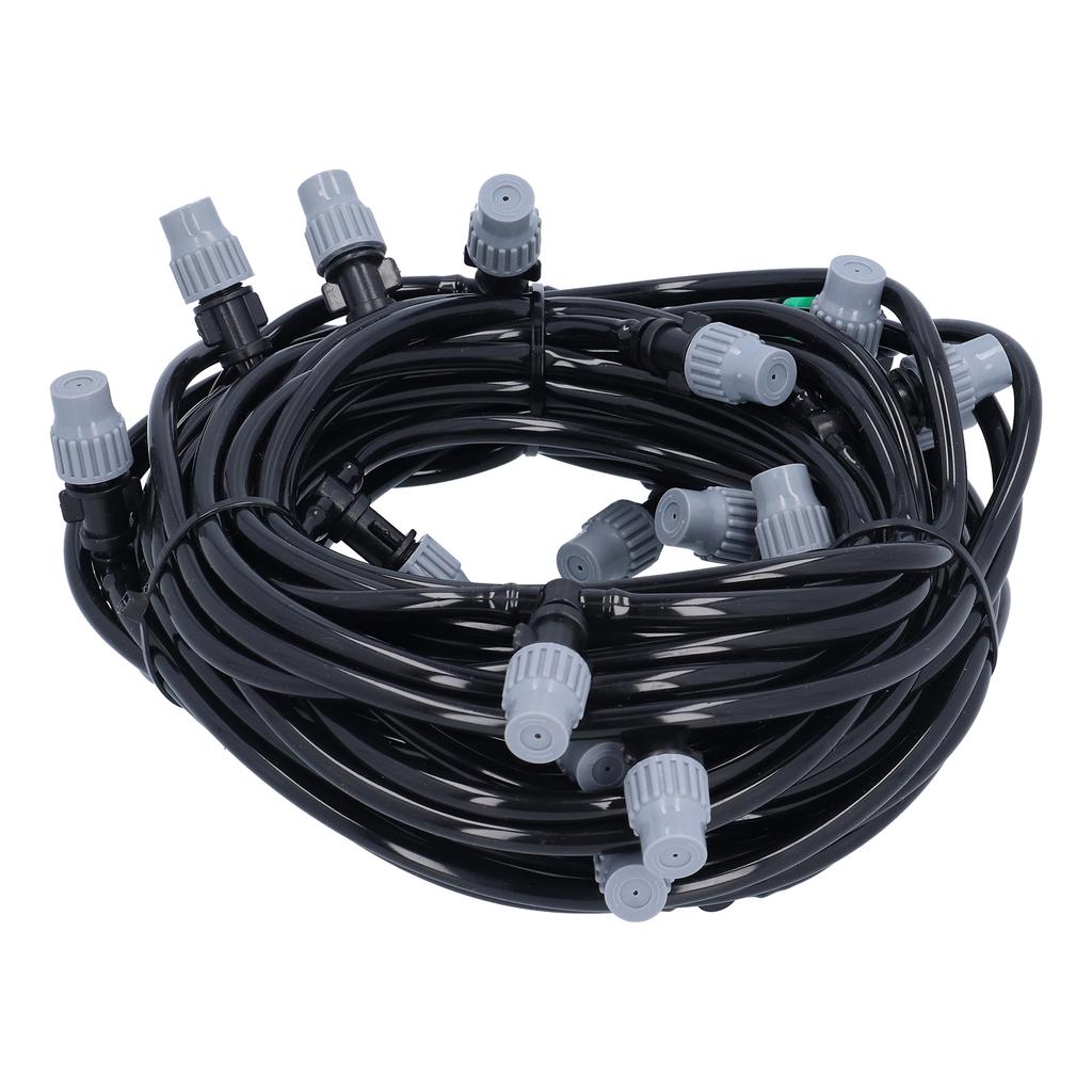 15 м / 49,2 фута 4/7 система ирригационных труб с 20 распылительными головками для садового сельского хозяйства