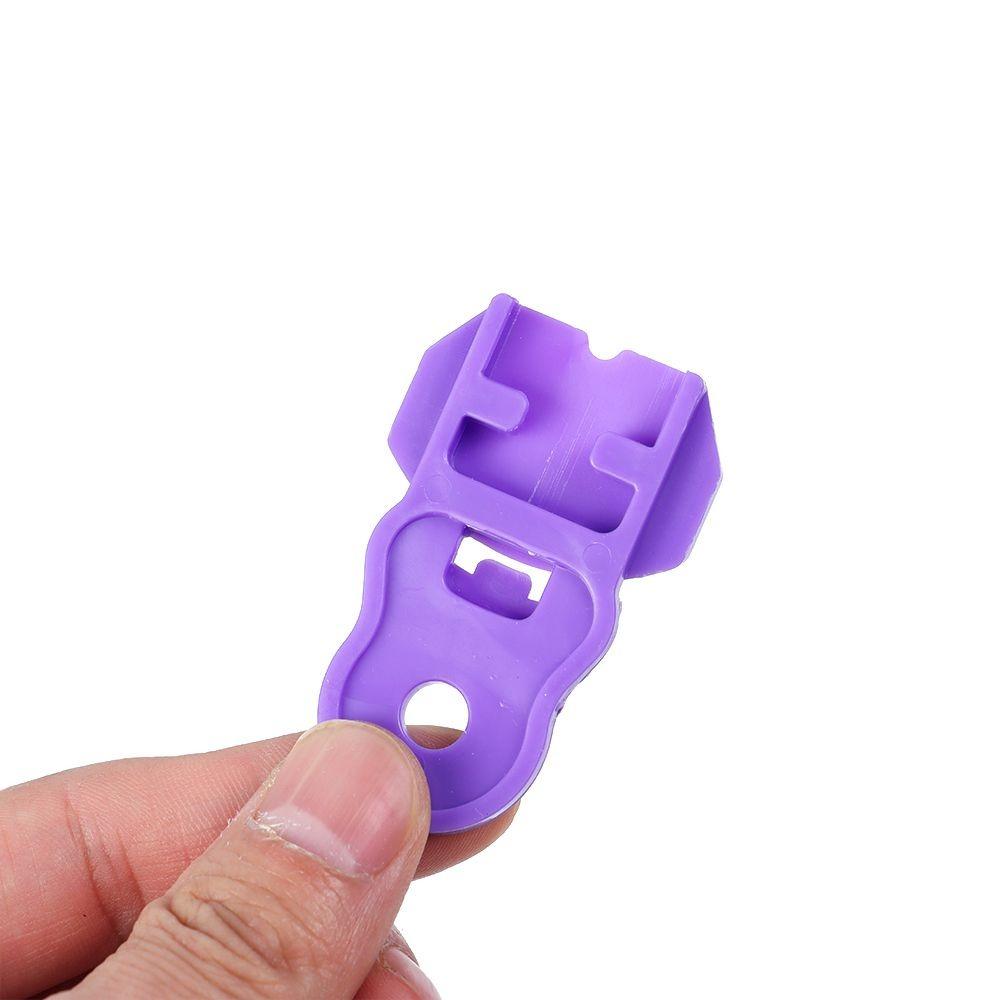 6pcs with Hole Beverage Drink Opener Plastic Plastic Drink Opener Reusable Can Opener  Cover Remover