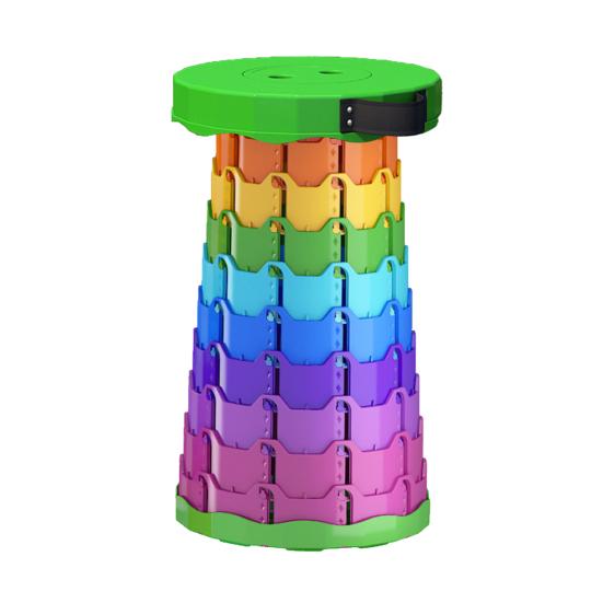 Складной стул с ручкой для переноски Портативный Регулируемый по высоте Легкий Сверхпрочный