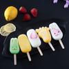 Cartoon Ice Cream Mold Silicone Popsicle Molds Reusable Cake Pop Mould For Summer Party