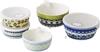 Awasaka Pottery Field Microwave Cookware X Mino Ware Made In Japan Set, 5-Piece Set, 13.5 H6cm, Porcelain,