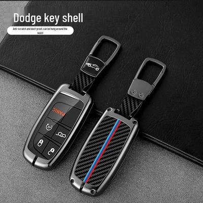 Чехол для ключей для Jeep Compass, Cherokee, Renegade, Grand Cherokee, Grand Commander и Dodge