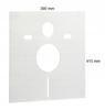 Pad, Mat, Seal For A Wall-Hung Toilet Bowl
