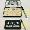 Travel Wooden Board Game Baseball Rugby Flick Soccer Knuckle Dice Game Multi-Players Interactive Desk