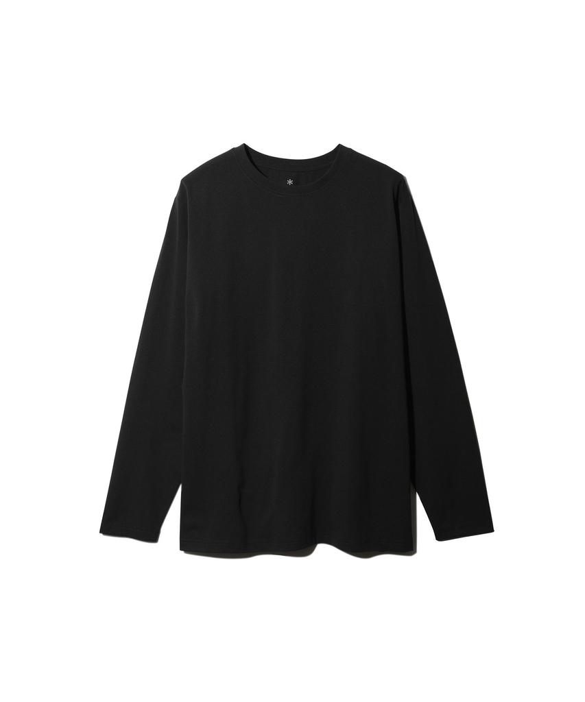 SNOWPEAK Photo Long Sleeve T-Shirt - Black / Tt2410-Ts01Bk