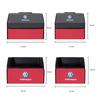 For VW Car Leather Storage Box Auto Trunk Organizer Bag Accessories For VW Golf Polo Tiguan Touran Jetta Passat CC T5 GTI Magotan Caddy