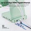 PULWTOP 11 в 1 USB C хаб для iMac 2021 2023 2024 iMac M1 M3 M4 Аксессуары USB-хаб HDMI Расширение SSD Не USB C 2 x USB A Разъем 24" 4K, 2.5G Ethernet,