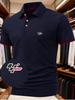 Men's Polo Shirt for All Seasons - Regular Fit Blending, Showcasing Casual Minimalist Style, Very Suitable for Formal Occasions And Work Daily Wear