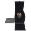 Б/у [BULOVA] Bulova Curve Chronograph 98A156 Позолоченный x Кожаный Кварцевый Хронограф Мужские часы с черным циферблатом