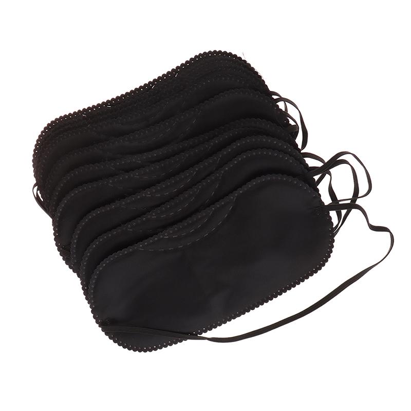 10 шт./лот черный дорожный домашний сон тени для век для женщин и мужчин тени для век патч