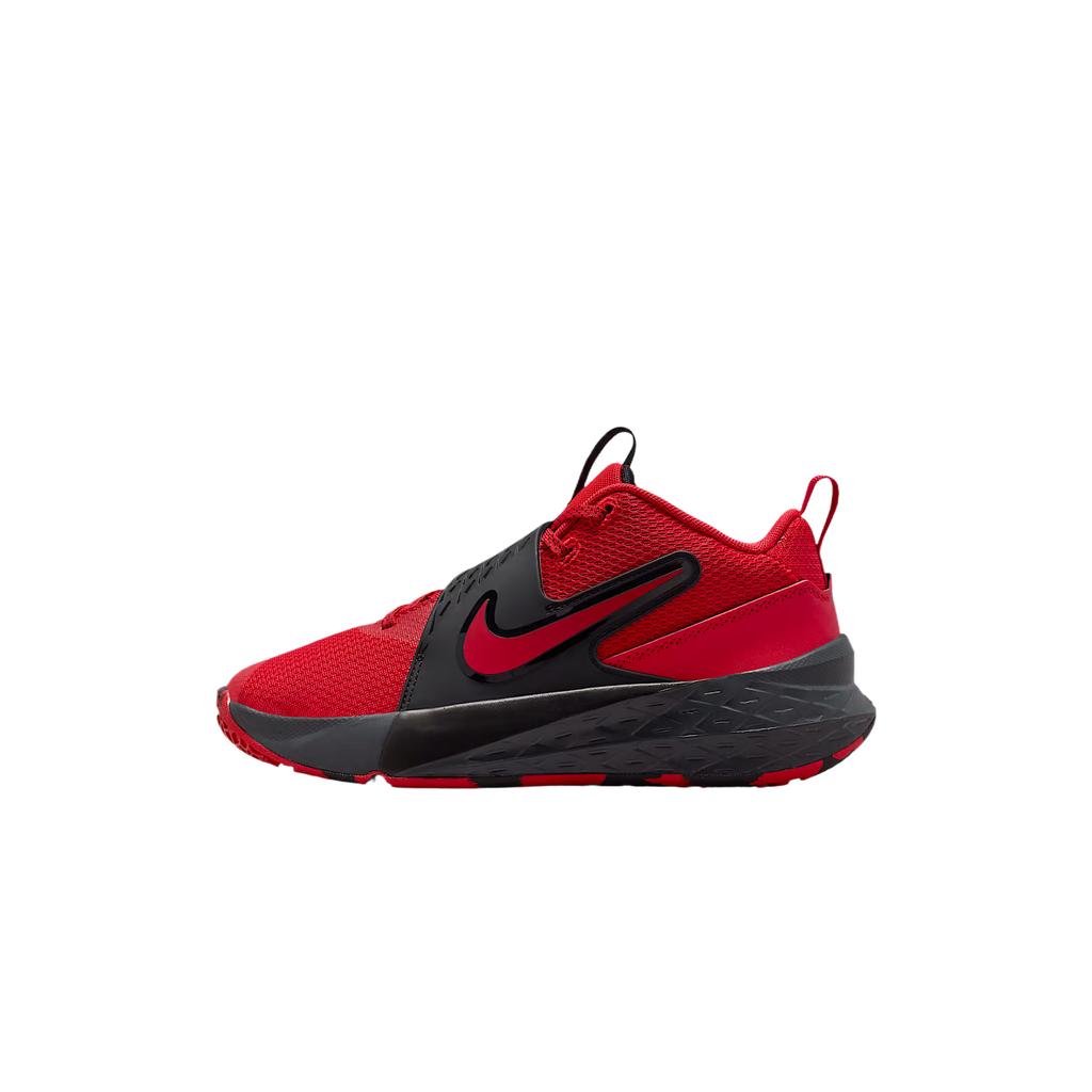 Nike Детские баскетбольные кроссовки Team Hustle D 12 University Red/Black/Coal Black Унисекс HF6279-602