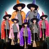 Caps Girls Star Scary Costumes Children Cosplay Costumes Performance Clothes Halloween Cloak Sets