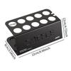 High Quality Metal Coffee Cell Stand with 10 Holes Coffee Bean Separator Storage Layer Glass Placement Display Rack
