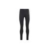 Wor Comm Tight Solid Color Moisture-Wicking 3/4 Sports Leggings Women Leggings Black GR9477