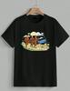 Walk For Peace Buddhist Monks With Aloka Dog Spiritual Zen T-Shirt Unisex