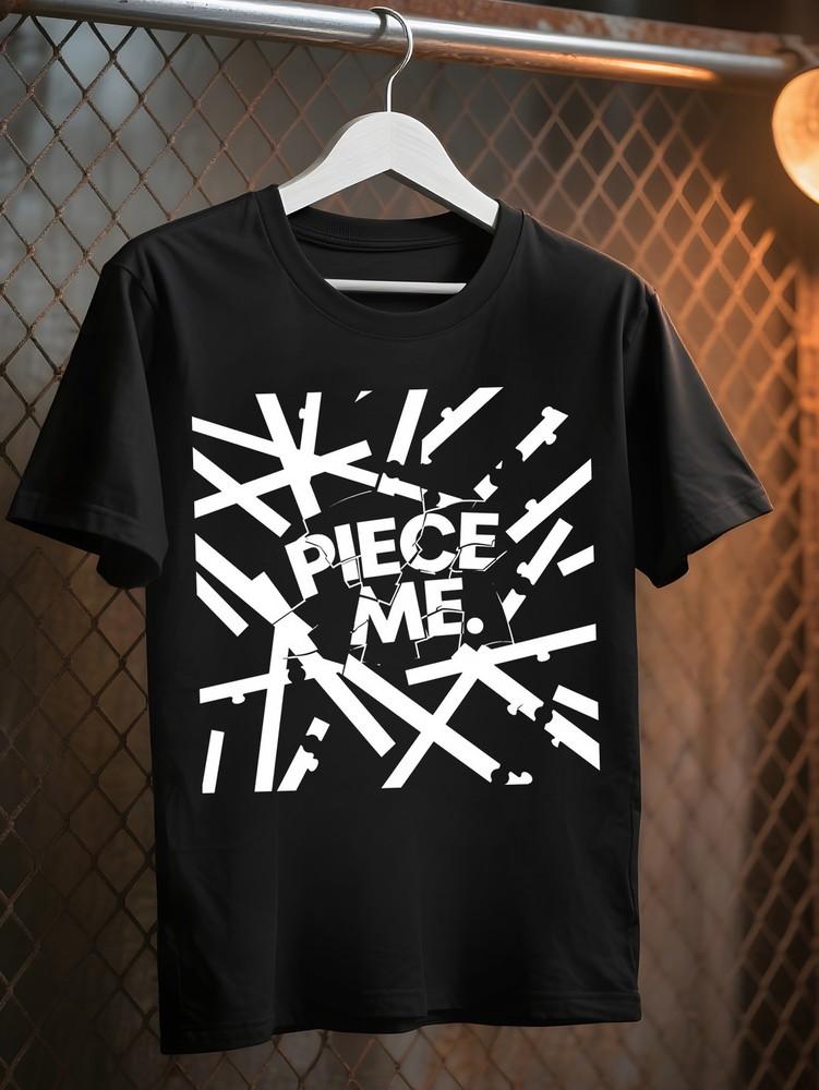 Графическая черная футболка Piece Me
