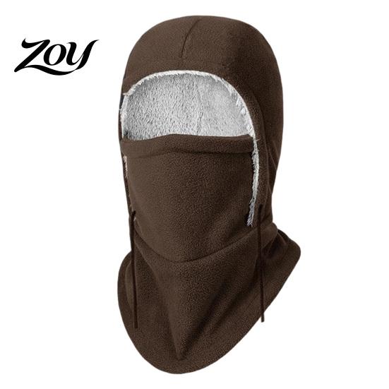 Thermal Headgear for Motorcycle Riding Winter Balaclava Hat, Windproof Ski Mask Fleece Lined Face Camping Cover, Cozy Neck Warmer Men Women,