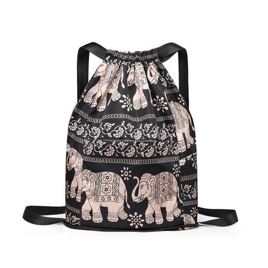 Водонепроницаемый складной рюкзак Yousheng на шнурке, устойчивый к истиранию, прочная универсальная дорожная сумка с несколькими карманами