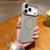 Для Magsafe Магнитный Матовый Чехол для Телефона Для iPhone 17 Pro Max Air 16 16E 15 14 Plus 13 12 11 Pro Max PC Жесткая Защита Задняя Крышка