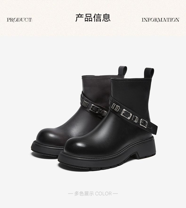 Best 25 Winter Shopping Mall Same Style Casual Boots Simple Trendy Women's Short Boots H6816DD5