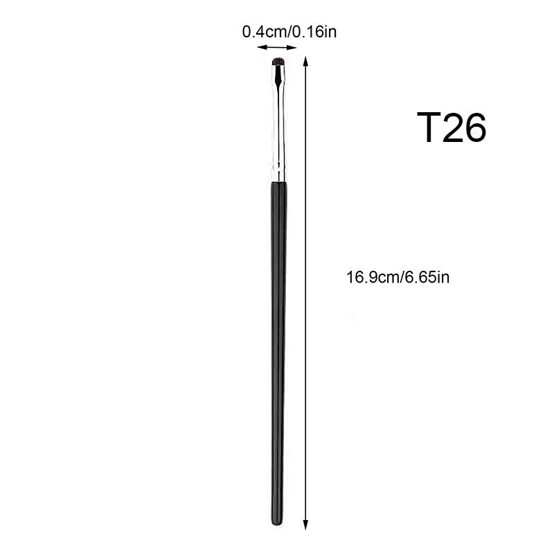 Кисть для растушевки теней для век из конского волоса Кисть для растушевки теней для век Кисть для растушевки теней для век Маленькая кисть для растушевки подводки для глаз