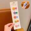 5Pcs Colorful Flower Hairpins For Girls Headwear Sweet Hair Clips Barrettes Kids Fashion Hair Accessories