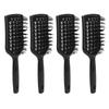 4Pcs Vented Hair Brush Smoothing Paddle Detangling Brush for Blow Drying Wet Dry Curly Thick