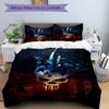 3pcs bedding set Punisher Skull Includes 1 Comforter + 2 Pillowcases, Without Pillow Inserts, Soft Comfortable, Lightweight Breathable, Prin